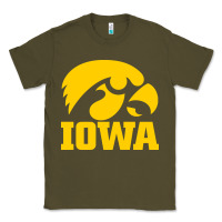 Army Green university of iowa athletics teams gear Classic Tee - linhVisuals