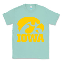 Seafoam university of iowa athletics teams gear Classic Tee - linhVisuals