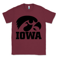Burgundy university of iowa athletics teams gear Classic Tee - linhVisuals