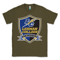 Army Green lehman college lightning Classic Tee - linhVisuals