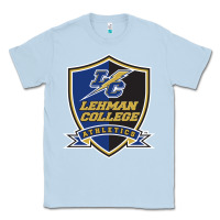 Dusty Blue lehman college lightning Classic Tee - linhVisuals