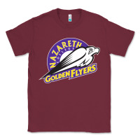 Burgundy nazareth college golden Classic Tee - linhVisuals