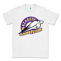 White nazareth college golden Classic Tee - linhVisuals
