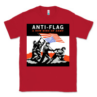 Red #anti flag new kind army tour 2022 Classic Tee - linhVisuals