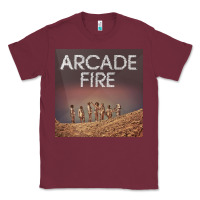 Burgundy #arcade fire everything now tour 2022 Classic Tee - linhVisuals