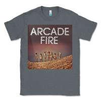 Charcoal Heather #arcade fire everything now tour 2022 Classic Tee - linhVisuals