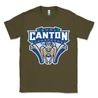 Army Green suny canton Classic Tee - linhVisuals