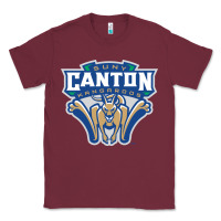 Burgundy suny canton Classic Tee - linhVisuals