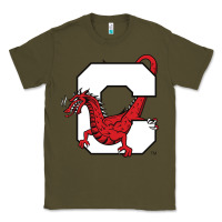 Army Green suny cortland red dragons Classic Tee - linhVisuals