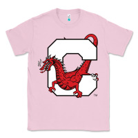 Bubblegum Pink suny cortland red dragons Classic Tee - linhVisuals