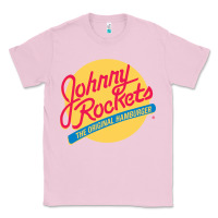 Bubblegum Pink johnny rockets Classic Tee - linhVisuals
