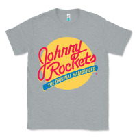 Heather Grey johnny rockets Classic Tee - linhVisuals