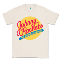 Natural johnny rockets Classic Tee - linhVisuals