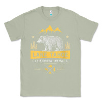 Matcha womens lake tahoe national park california nevada vintage bear men v n Classic Tee - linhVisuals