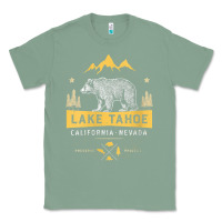Sage womens lake tahoe national park california nevada vintage bear men v n Classic Tee - linhVisuals