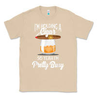 Mushroom cigar smoking tshirt smoking whiskey drinking dad tee gift Classic Tee - linhVisuals