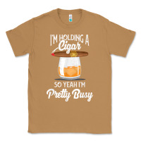 Toasted Coconut cigar smoking tshirt smoking whiskey drinking dad tee gift Classic Tee - linhVisuals