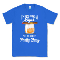 True Royal cigar smoking tshirt smoking whiskey drinking dad tee gift Classic Tee - linhVisuals