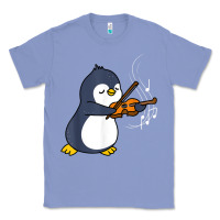 Colony Blue penguin playing violin animal Classic Tee - linhVisuals