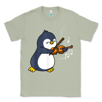 Matcha penguin playing violin animal Classic Tee - linhVisuals