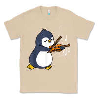 Mushroom penguin playing violin animal Classic Tee - linhVisuals