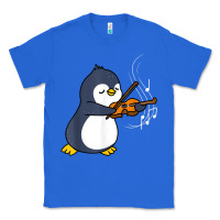True Royal penguin playing violin animal Classic Tee - linhVisuals