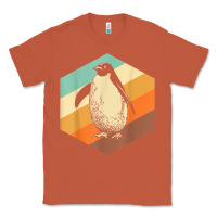 Copper penguin retro vintage style penguin Classic Tee - linhVisuals