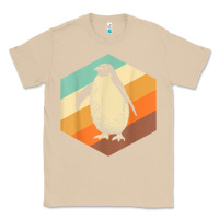 Mushroom penguin retro vintage style penguin Classic Tee - linhVisuals