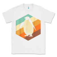 White penguin retro vintage style penguin Classic Tee - linhVisuals