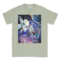 Matcha spaceship earth mural Classic Tee - linhVisuals