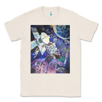 Natural spaceship earth mural Classic Tee - linhVisuals