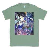 Sage spaceship earth mural Classic Tee - linhVisuals
