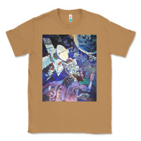 Toasted Coconut spaceship earth mural Classic Tee - linhVisuals