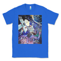 True Royal spaceship earth mural Classic Tee - linhVisuals