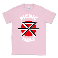Bubblegum Pink picnic table parody Classic Tee - linhVisuals
