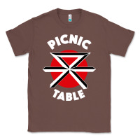 Chestnut picnic table parody Classic Tee - linhVisuals
