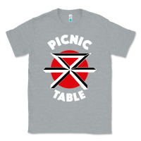 Heather Grey picnic table parody Classic Tee - linhVisuals