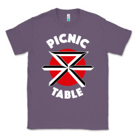 Lavender picnic table parody Classic Tee - linhVisuals