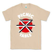 Mushroom picnic table parody Classic Tee - linhVisuals