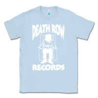 Dusty Blue death row records Classic Tee - linhVisuals