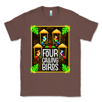 Chestnut four calling birds Classic Tee - linhVisuals