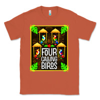 Copper four calling birds Classic Tee - linhVisuals