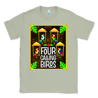 Matcha four calling birds Classic Tee - linhVisuals