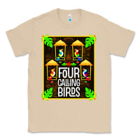 Mushroom four calling birds Classic Tee - linhVisuals