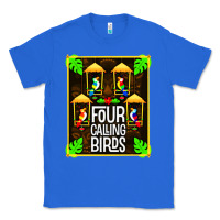 True Royal four calling birds Classic Tee - linhVisuals