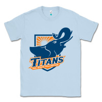 Dusty Blue cal state fullerton titans Classic Tee - linhVisuals