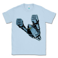 Dusty Blue gigantor tetsujin Classic Tee - linhVisuals