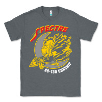 Charcoal Heather AC 130 Gunship New Spectre Classic Tee - linhVisuals