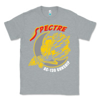 Heather Grey AC 130 Gunship New Spectre Classic Tee - linhVisuals