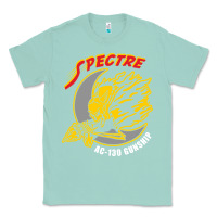 Seafoam AC 130 Gunship New Spectre Classic Tee - linhVisuals